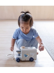 Autobús Escolar Encajable de Plan Toys - Aúpa Organics