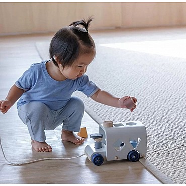 Autobús Escolar Encajable de Plan Toys - Aúpa Organics