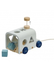 Autobús Escolar Encajable de Plan Toys - Aúpa Organics
