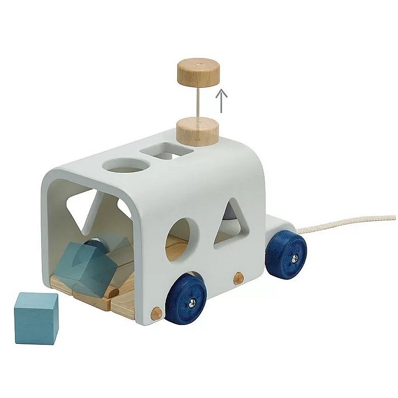 Autobús Escolar Encajable de Plan Toys - Aúpa Organics