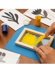 Kit " Crea tus propias serigrafías" de Kikkerland - Aúpa Organics