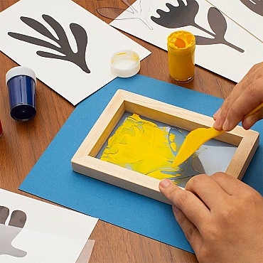 Kit " Crea tus propias serigrafías" de Kikkerland - Aúpa Organics