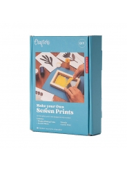 Kit " Crea tus propias serigrafías" de Kikkerland - Aúpa Organics