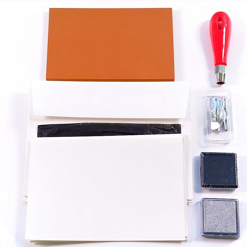 Kit " Crea tus propios sellos" de Kikkerland - Aúpa Organics