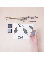 Kit " Crea tus propios sellos" de Kikkerland - Aúpa Organics