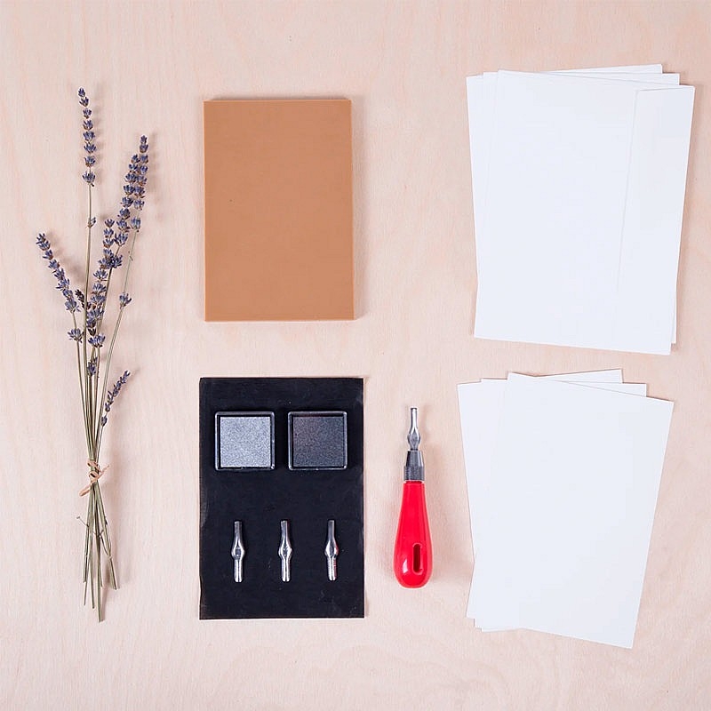 Kit " Crea tus propios sellos" de Kikkerland - Aúpa Organics