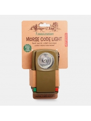Linterna Código Morse Huckleberry de Kikkerland - Aúpa Organics