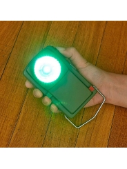 Linterna Código Morse Huckleberry de Kikkerland - Aúpa Organics