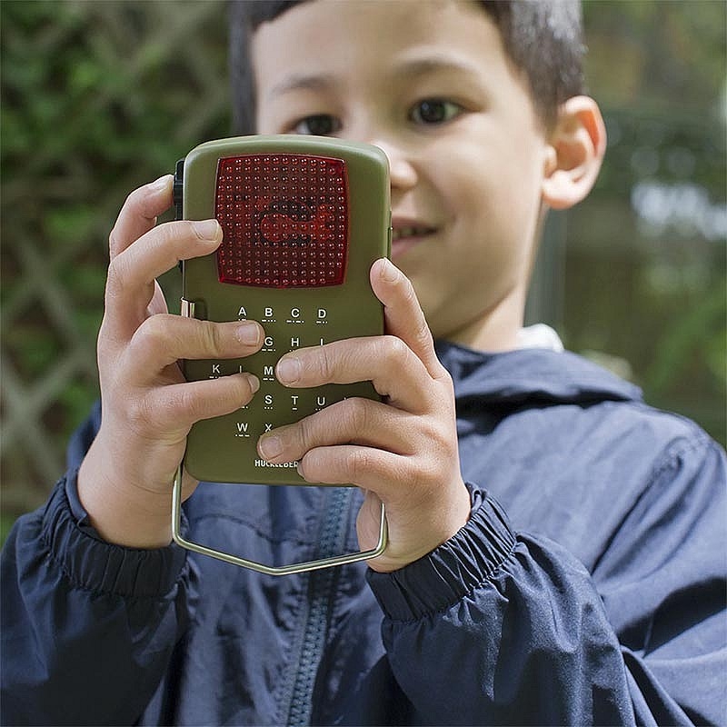 Linterna Código Morse Huckleberry de Kikkerland - Aúpa Organics