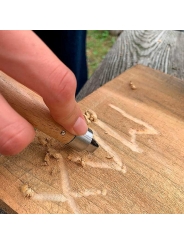 Herramienta para Tallar Madera Huckleberry de Kikkerland - Aúpa Organics