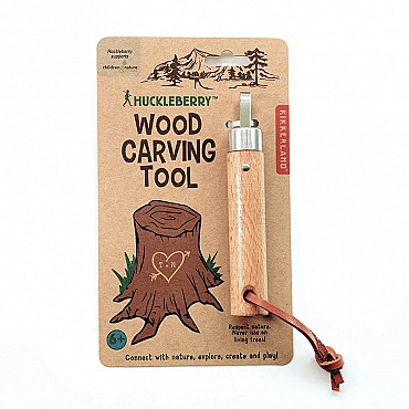 Herramienta para Tallar Madera Huckleberry de Kikkerland - Aúpa Organics Herramienta para Tallar Madera Huckleberry de Kikkerland - Aúpa Organics