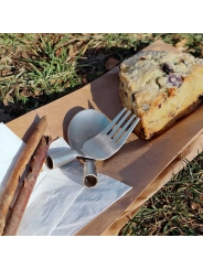 Cubiertos de Bosque Huckleberry de Kikkerland - Aúpa Organics