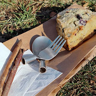 Cubiertos de Bosque Huckleberry de Kikkerland - Aúpa Organics