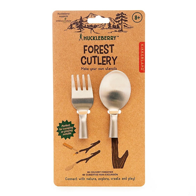 Cubiertos de Bosque Huckleberry de Kikkerland - Aúpa Organics