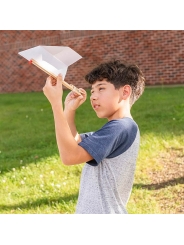 Lanzador de Aviones de Papel Huckleberry de Kikkerland - Aúpa Organics