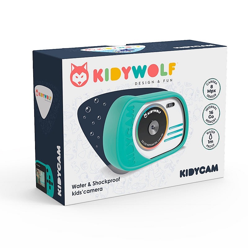 Cámara de Fotos Digital Sumergible KIDyCAM de KIDYWOLF - Aúpa Organics