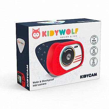 Cámara de Fotos Digital Sumergible KIDICAM de KIDYWOLF - Aúpa Organics
