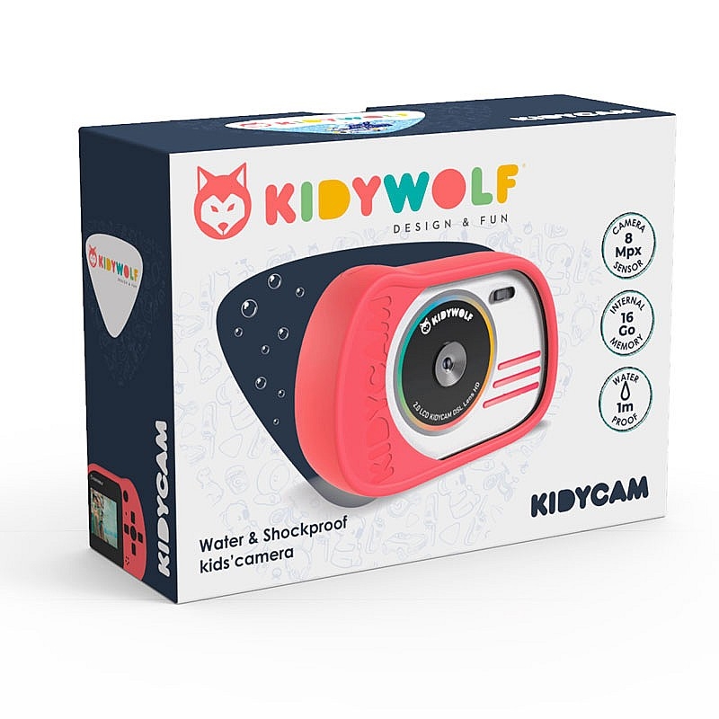 Cámara de Fotos Digital Sumergible KIDYCAM de KIDYWOLF - Aúpa Organics