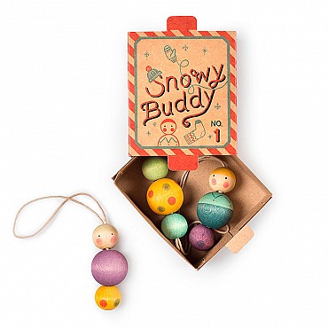 Ornaments Nº1 Snowy Buddy de Grapat | Aúpa Organics