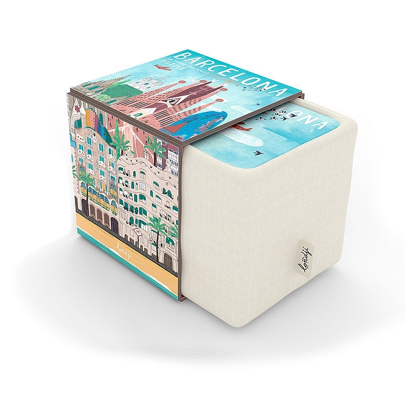 Puzzle de 500 piezas Barcelona Gaudí de Londji - Aúpa Organics