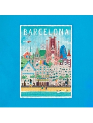 Puzzle de 500 piezas Barcelona Gaudí de Londji - Aúpa Organics