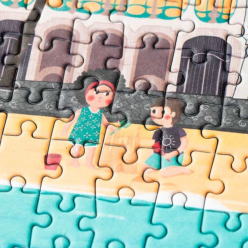 Puzzle de 500 piezas Barcelona Gaudí de Londji - Aúpa Organics