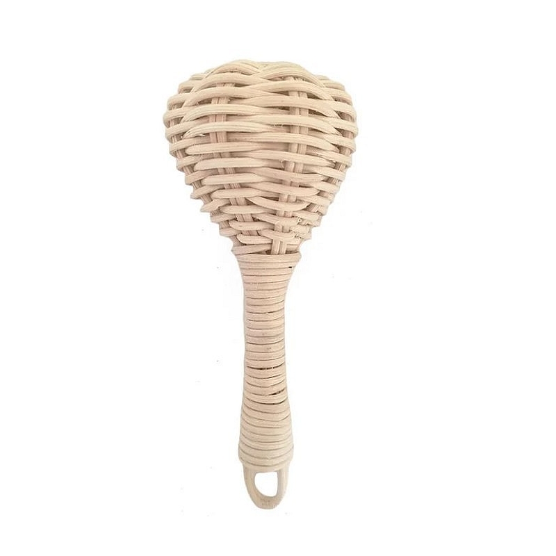 Sonajero de Médula de Junco Grande 20 cm