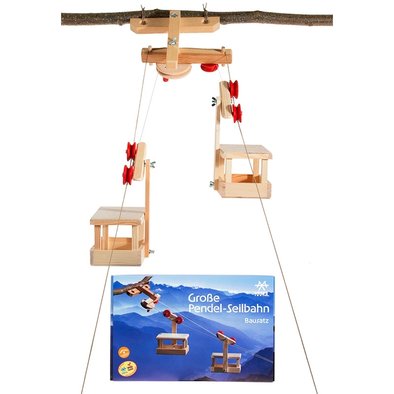 Gran Teleférico Doble Juguete educativo y de aventura - Aúpa Organics