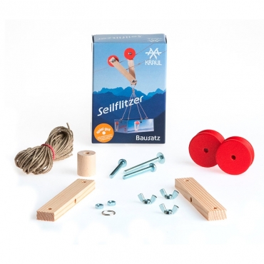 Tirolina. Kit Educativo de Construcción - Aúpa Organics