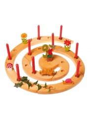 Número 9 Figura Cuento de Hadas Anillo de Cumpleaños Grimm's - Aúpa Organics