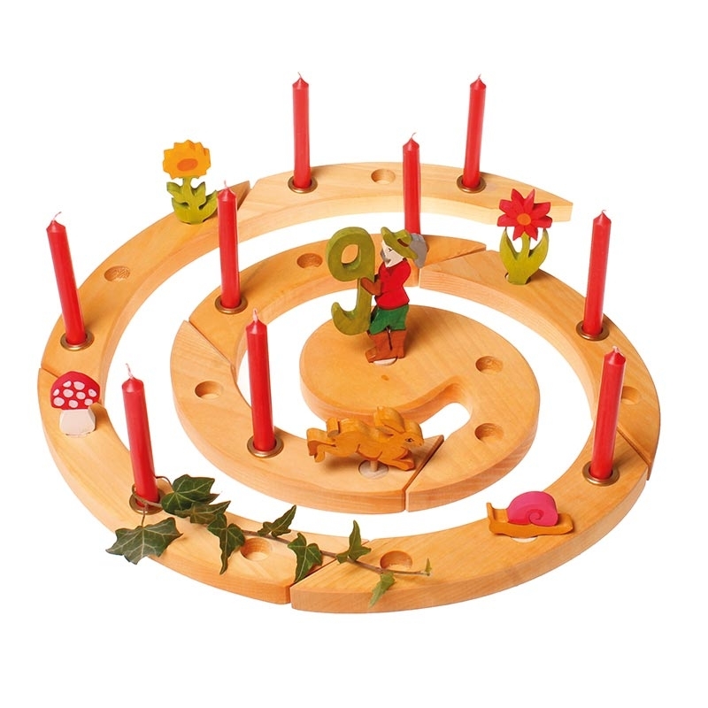 Número 9 Figura Cuento de Hadas Anillo de Cumpleaños Grimm's - Aúpa Organics