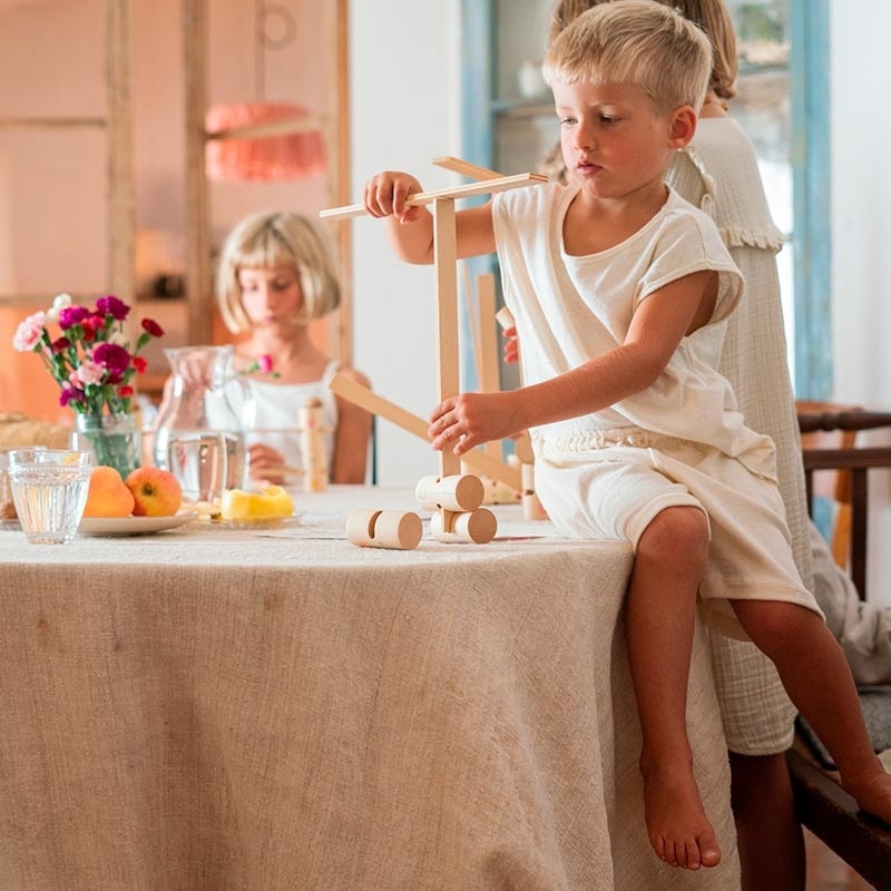 Set Woodland. Juego Libre y Construcciones de Grapat - Aúpa Organics