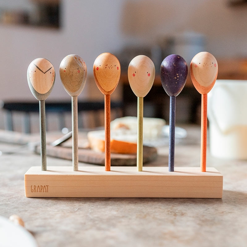 Twin-Souls Puppets. 6 Marionetas de Madera Grapat - Aúpa Organics