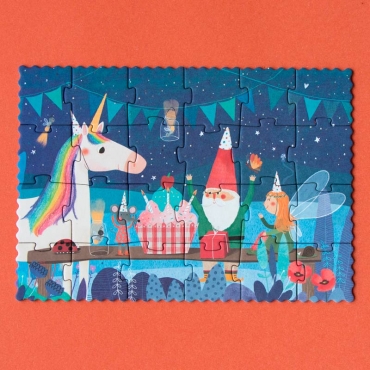 Tiny Puzzle de 24 piezas Unicorn - Aúpa Organics