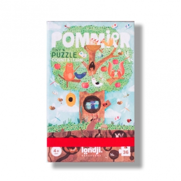 Tiny Puzzle de 36 piezas Pommier - Aúpa Organics