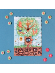 Tiny Puzzle de 36 piezas Pommier - Aúpa Organics