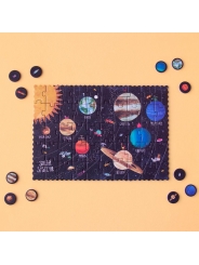 Tiny Puzzle de 50 piezas Planets - Aúpa Organics