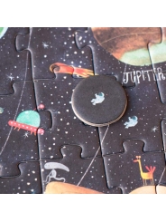Tiny Puzzle de 50 piezas Planets - Aúpa Organics