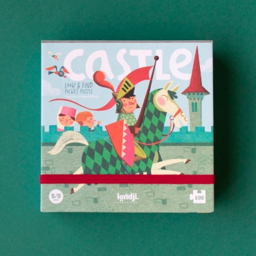 Puzzle de 100 piezas Castle de Londji de Bolsillo - Aúpa Organics