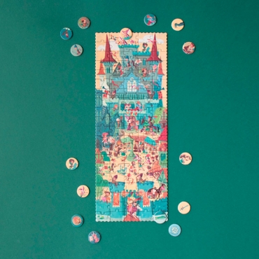 Puzzle de 100 piezas Castle de Londji de Bolsillo - Aúpa Organics