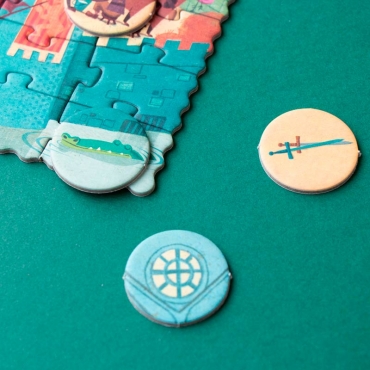 Puzzle de 100 piezas Castle de Londji de Bolsillo - Aúpa Organics