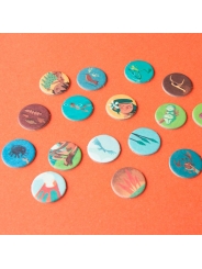 Puzzle de 100 piezas Mamut de Londji de Bolsillo - Aúpa Organics