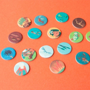 Puzzle de 100 piezas Mamut de Londji de Bolsillo - Aúpa Organics