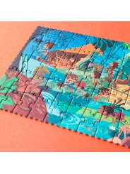 Puzzle de 100 piezas Mamut de Londji de Bolsillo - Aúpa Organics