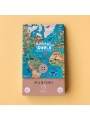 Póster Mapamundi + Pegatinas "Animal World" de Londji - Aúpa Organics