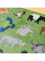 Póster Mapamundi + Pegatinas "Animal World" de Londji - Aúpa Organics