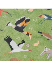 Póster Mapamundi + Pegatinas "Animal World" de Londji - Aúpa Organics