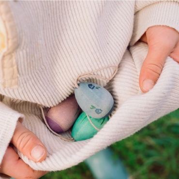 Adornos de Pascua Aurora Eggs de Grapat | Aúpa Organics