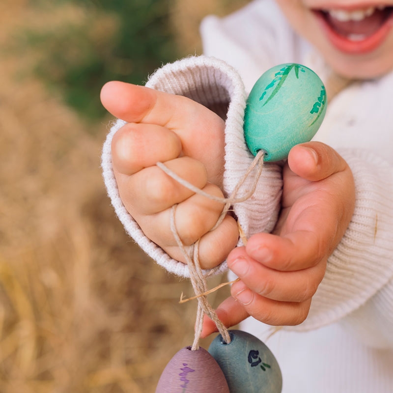 Adornos de Pascua Aurora Eggs de Grapat | Aúpa Organics