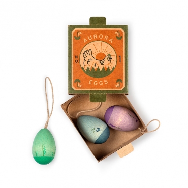 Adornos de Pascua Aurora Eggs de Grapat | Aúpa Organics